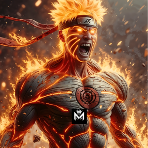 Naruto: Fire Within – Kurama Awakens Metal Poster