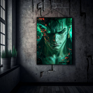 Zoro Legend Metal Poster