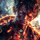 Monkey D luffy Metal Poster