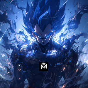 Legend Vegeta Ultra Ego Metal Poster