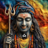Shiva: The Eternal Yogi Metal Poster