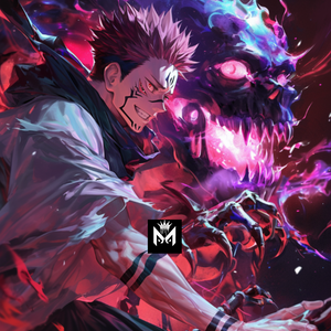 Sukuna: King of Curse Metal Poster