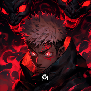 Yuji Demon Metal Poster