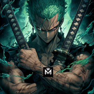 Zoro Metal Poster