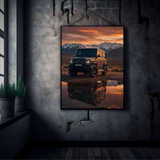 G Wagon Metal Poster