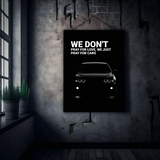 Throttle Worship Metal Poster