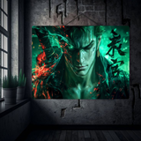 Zoro Legend Metal Poster