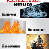 The Sacred Journey – Mahadev with Nandi Metal Poster