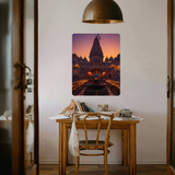 Kashi Vishwanath – Eternal Light of Shiva Metal Poster