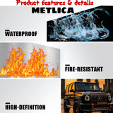 Desert Royalty – Mercedes G-Wagon at Dusk Metal Poster