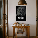 Focus: The Predator's Mindset Metal Poster