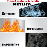Focus: The Predator's Mindset Metal Poster