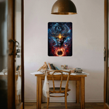Ascension of the Inner Fire Metal Poster