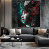 Whispers of the Dragon Mind Metal Poster