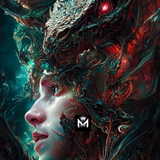 Whispers of the Dragon Mind Metal Poster