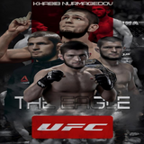 The Eagle’s Legacy: Khabib Nurmagomedov Metal Poster