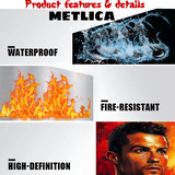 Portugal’s Pride – CR7 Flame Edition Metal Poster
