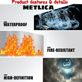 "Noor from the Heaven" Islamic Metal Poster