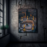 Heart of Islam Metal Poster