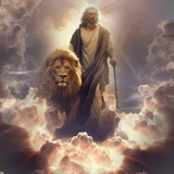 Lion of Judah – Christ Walking in Glory Metal Poster