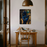 Divine Krishna Hand Metal Poster