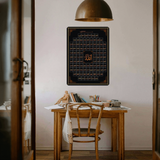 The 99 Names of Allah Metal Poster