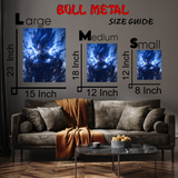Legend Vegeta Ultra Ego Metal Poster